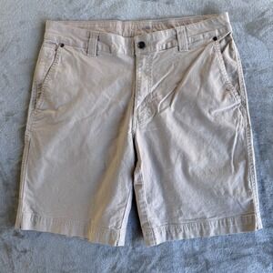 Columbia Khaki Shorts Mens 34 Beige Dadcore Gorpcore Outdoor Chino Casual